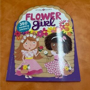 Flower Girl Sticker Book - Purple